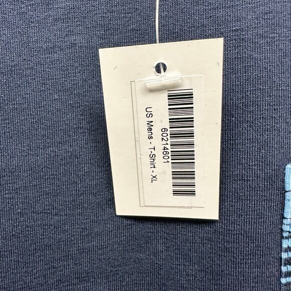 NWT! DoTerra Men’s Sz XL Short Sleeve Navy T-Shirt Breast Pocket, K646 - Picture 8 of 8